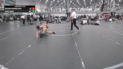 155 lbs Round 3 (10 Team) - Ante Abaz, Iron Horse White vs Shawn Verdecchio, Kraken Black