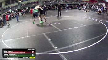 275 lbs Quarterfinal - Luc Davis, Midwest Destroyers Wrestling Club vs Luke Nebuda, Shamrock Wrestling Club