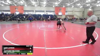 165 lbs Quarterfinal - Jack Lamson, RIT vs Matthew Melchior, Penn State Behrend