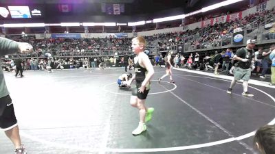 100 lbs Quarterfinal - Luke Steffens, Jackson County Wrestling Club vs Luke Lester, Kodiak Wrestling