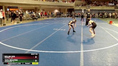 80 lbs Quarterfinal - Tate Braaten, Minnewaska vs Nolan Vos, Waconia