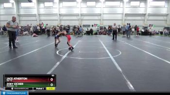 52 lbs Round 2 (8 Team) - Zoey Eicher, Phoenix vs Jace Atherton, 4M