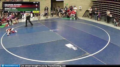 51 lbs Cons. Round 2 - DeAndre Romero, Victory Wrestling Club vs Emmitt Frei, Southern Utah Elite