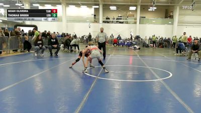 94 lbs Consi Of 32 #2 - Noah Oliveira, Team Tugman vs Thomas Breen, Lebanon NH