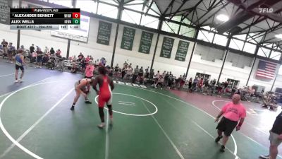 204-228 lbs Quarterfinal - Alexander Bennett, Winfield Warriors vs Alex Wells, Quincy