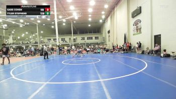 154 lbs Rr Rnd 1 - Gabe Cohen, VHW Red - HSC vs Tyler Stephens, Team Diamond Fish - HSC