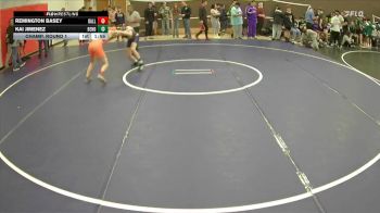 126 lbs Champ. Round 1 - Kai Jimenez, Bend vs Remington Basey, Dallas