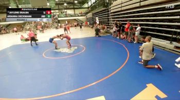 195-195 lbs Round 2 - Jaylene Dealba, Aurora Wrestling Club vs Arianna Deckmann, Johnsburg Area Wrestling Club