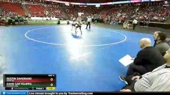 D3-126 lbs Champ. Round 1 - Austin Zamorano, Horicon vs David San Felippo, Random Lake