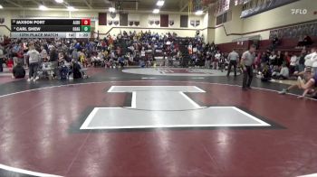 126 lbs 13th Place Match - Jaxson Port, Alburnett vs Carl Shew, Osage