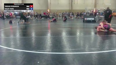 170 lbs Rr Rnd 1 - Teegan Robinson, Patriots Wrestling Club-Dothan vs Haley Pate, Patriots Wrestling Club-Dothan