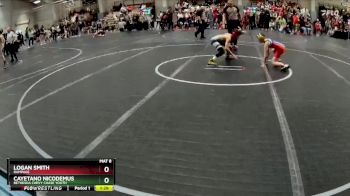 85 lbs 1st Place Match - Logan Smith, Rampage vs Cayetano Nicodemus, Bethesda Chevy Chase Youth