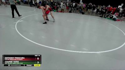 165 lbs Cons. Round 2 - Cooper Yates, Mat Demon Wrestling Club vs Anthony Frescura, Callan Wrestling Academy