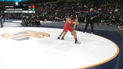 120 lbs Round Of 32 - Luke Tran, Independence (CC) vs Cameron Jackson, John F Kennedy -Fremont (NC)