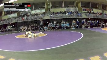 132 lbs Round 1 (4 Team) - Jakson McFarland, Columbus vs Kohen Sanders, Crismon High School