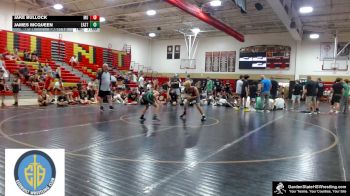 Youth-100 lbs Finals (8 Team) - Jake Bullock, Mount Olive vs James McQueen, Easton (PA)