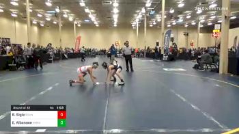 75 lbs Prelims - Brayden Sigle, Downingtown West vs Emilio Albanese, Emmaus