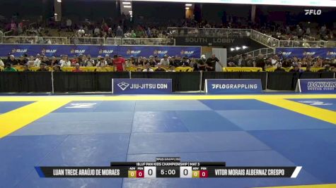 Luan Trece Araújo De Moraes vs Vitor Morais Albernaz Crespo 2026 Pan Kids Jiu-Jitsu IBJJF Championship