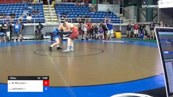 138 lbs Rnd Of 128 - Justin Wisner-McLane, Kansas vs James Johnston, Michigan