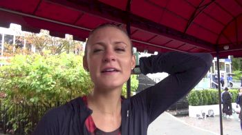 Leah O'Connor on training under Dathan Ritzenhein, first race in one year