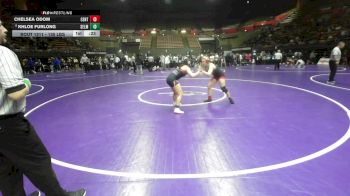 135 lbs Consi Of 4 - Chelsea Odom, Centennial vs Khloe Furlong, Selma