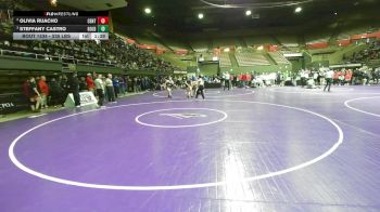 235 lbs Semifinal - Olivia Ruacho, Central vs Steffany Castro, Golden Valley (Bakersfield)