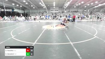 132 lbs Rr Rnd 1 - Samuel Rosales, Full House Athletics vs Kaeden Benedict, The Fort Hammers Black