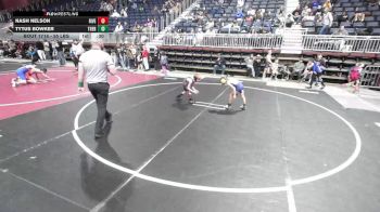 55 lbs Consolation - Nash Nelson, Riverton USAW vs Tytus Bowker, Thermopolis WC