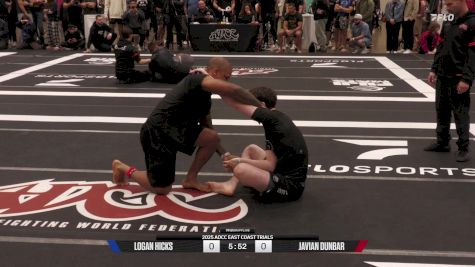 Javian Dunbar vs Logan Hicks 2025 ADCC East Coast Trials