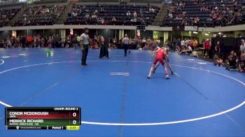 60 lbs Champ. Round 2 - Conor McDonough, ANML vs Merrick Richard, MATPAC Wrestling - ND