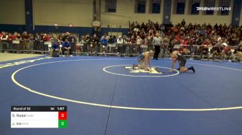 120 lbs Prelims - Sean Radel, Kennebunk vs Jake Ice, Minnechaug