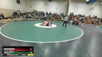 190 lbs Quarterfinal - Ian Backman, Natrona County vs Ryan Axtell, Thermopolis