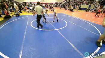 52 lbs Rr Rnd 2 - Logan Highers, Black Fox Wrestling Club vs Nikolas Ortega, Team Tulsa Wrestling Club