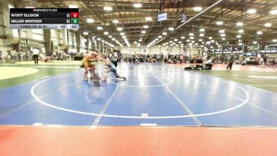138 lbs Consi Of 64 #1 - Miller Menteer, NC vs Wyatt Ellison, SC