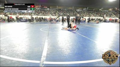 73 lbs Round Of 16 - Bo Davis, Honey Badgers Wrestling Club vs Sawyer Shouse, Morrison Takedown Club