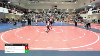 120 lbs Round Of 16 - Joshua Lower, Georgia vs Ryan Doan, Roswell High School Wrestling