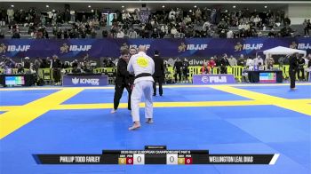 Wellington Leal Dias vs Phillip Todd Farley 2026 European Jiu-Jitsu IBJJF Championship