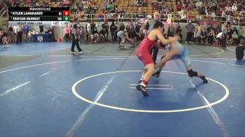 146 lbs Quarterfinal - Tristan Murray, Troy vs Kyler Langhardt, West Liberty