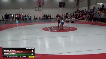 45 lbs Cons. Round 3 - Conrad Smith, Arab Youth Wrestling vs Bryce Moore, Alexander City Youth Wrestling