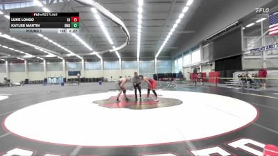 174 lbs Round 1 - Luke Longo, Sacred Heart vs Kayleb Martin, Binghamton