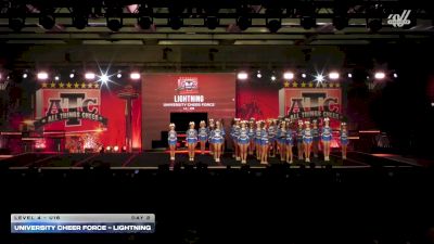 University Cheer Force - Lightning [2026 L4 - U16 Day 2] 2026 ATC Grand Nationals