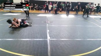 115 lbs Round 2 - Konner Partin, Mighty Warriors Wrestling Acad vs Mason Bigler, Legacy Elite Wrestling Club