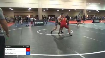 182 kg Prelims - Antnio Flores, Purnell Swett High School Wrestling vs William Conlon, Alabama