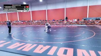 165 lbs Quarterfinal - Jaden Vanderwall, Cornerstone vs Graiden Troth, Defiance College