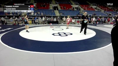 94 lbs Cons. Sub-quarters - Samuel Floody, RI vs Eldon Roth, WI