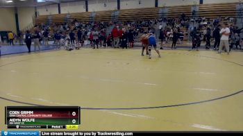 197 lbs Quarterfinal - Coen Grimm, Iowa Central Community College vs Aidyn Wolfe, MN-West CC