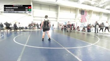 285 lbs Quarterfinal - Tobyn Trottier, Palisade vs Carter Rudolph, Roy