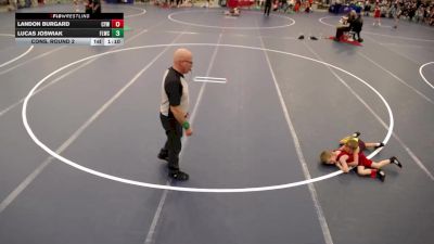 8U - A Cons. Round 2 - Landon Burgard, Centennial Youth Wrestling vs Lucas Joswiak, Forest Lake Wrestling Club