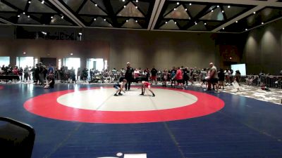 71 lbs Semis - Nathaniel Markham, GA vs Dominick Huitron, GA