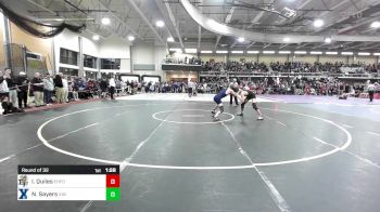 126 lbs Round Of 32 - Isaac Quiles, East Hartford vs Nathan Sayers, Xaverian